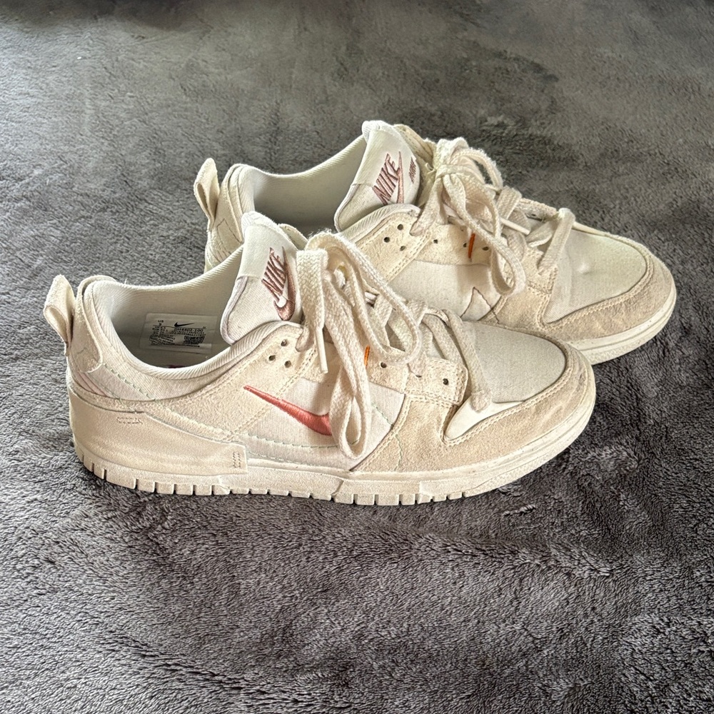 Nike dunk low disrupt 2 pale ivory and sail size 9